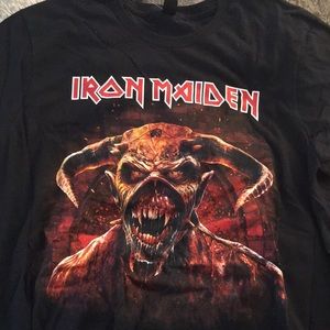 Iron Maiden tour tee shirt